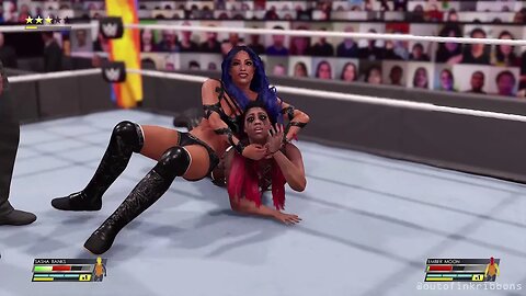 WWE 2K22 - Summer Slam : Sasha Banks vs. Ember Moon