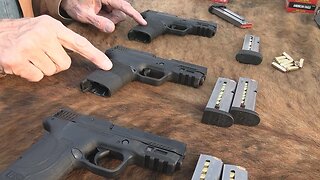 M&P Shield EZ Comparison: .30 Super Carry, 9mm, and .380.