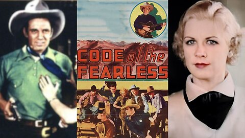 CODE OF THE FEARLESS (1939) Fred Scott, Claire Rochelle & John Merton | Romance, Western | B&W