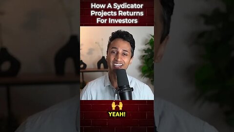 How a Syndicator Projects Returns for Investors #shorts #realestate