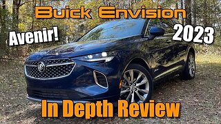 2023 Buick Envision Avenir AWD: Start Up, Test Drive & In Depth Review