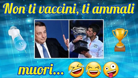 La rivincita di Nole DjoKovic su Mister Draghi!😂😂😂