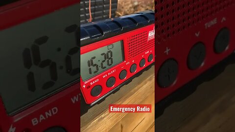 MIDLAND HAND CRANK WEATHER RADIO get yours before the grid goes down!