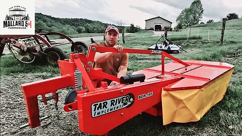 I Bought A TAR RIVER BDR 165 DRUM MOWER