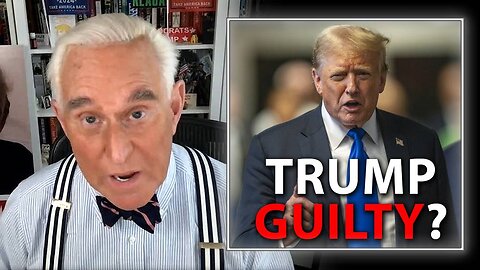 Roger Stone Responds To Trump Conviction In New York Show Trial