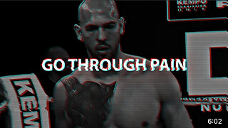 GO THROUGH PAIN - Motivational Speech (Andrew Tate Motivation)