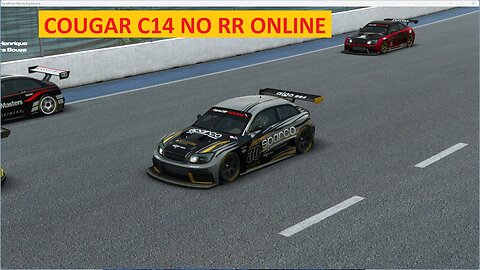 Cougar C14 no RR ONLINE, com a BR League. Corrida disputada do inicio ao fim. #raceroom #brleague