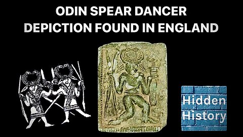 Odin or Woden spear dancer depiction found in Kent, according to mystery source