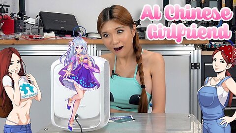 Holographic Chinese AI Girlfriend- Review and Unboxing