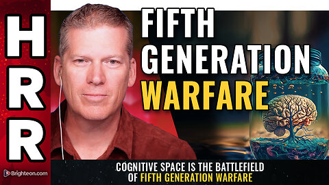 COGNITIVE SPACE is the battlefield of Fifth Generation Warfare