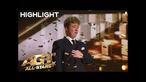 Golden Buzzer: Tom Ball WOWS The Judges With "The Sound of Silence" | AGT: All-Stars 2023