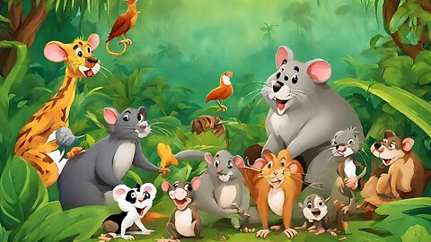 Animals Introduction in Jungle | Rhymes for kids #ChildernsFun