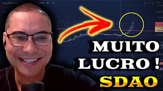 SDAO ROMPE US💲1,10 E PODE TRAZER MUITO LUCRO PARA QUEM ESTÁ FORTE NESSA CRIPTO - RODRIGO MIRANDA