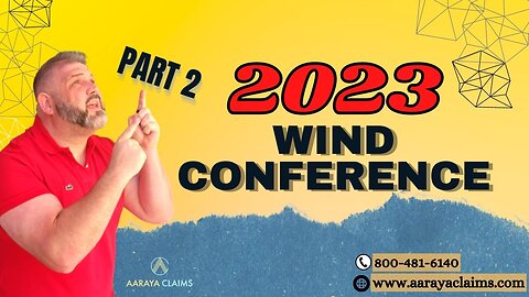 Day2 : 2023 Wind Conference in Orlando