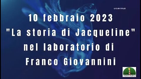 ITALIA, VACCINI: Jacqueline, Trasfusione e Grafene, 10/02/2023 Comitato Fortitudo