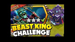 Clash of Clans Challenge | Beast King Skin Jan 2023