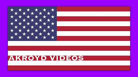 RAY CHARLES - AMERICA THE BEAUTIFUL - BY AKROYD VIDEOS