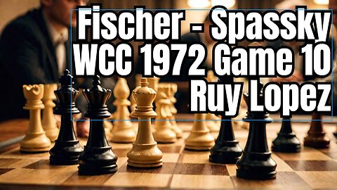 Fischer - Spassky, Game 10, WCC - 1972, Ruy Lopez