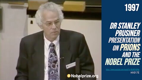 [1997] Dr Stanley Prusiner presentation on prions and the Nobel Prize