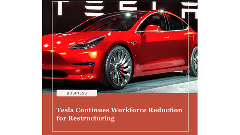 JUST IN: $TSLA Tesla Announces More Layoffs Amid Restructuring, Electrek