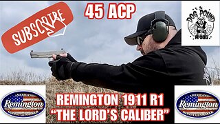 REMINGTON 1911 R1 STAINLESS 45 ACP REVIEW!