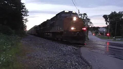 CSX M214 Autorack Train from Lodi, Ohio August 9, 2022