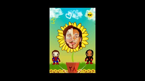 Sunflower Post Malone Swae Lee Painting Animation