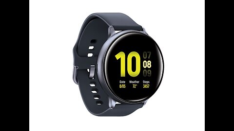 SAMSUNG Galaxy Watch Active 2 (44mm, GPS, Bluetooth, Unlocked LTE) Smart Watch with Advanced He...