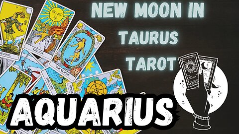 Aquarius ♒️- Celebrate similarities! New Moon in Taurus Tarot reading #aquarius #tarotary #tarot