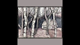huisje in het bos - innerbeeld = atelierklomp & illustratia