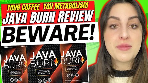 JAVA BURN Coffee For Weight Loss & Boost Metabolism 2024