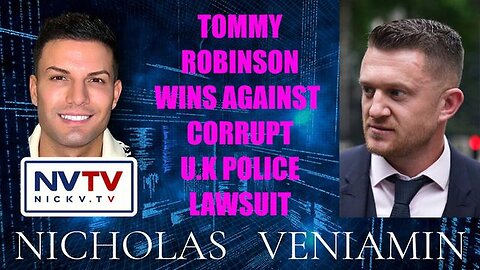 Tommy Robinson Discusses Big Win Against Corrupt UK Police Lawsuit with Nicholas Veniamin
