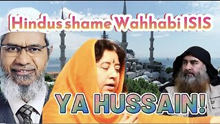 Hindu Brahmins Love Imam Hussain Wahhabis Hate Imam Hussain! Mahdi's Curse On Wahhabis!