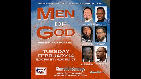 MEN OF GOD with Guest Host Apostle Dr. Jay Caprietta | February 14, 2023