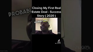 Closing My First Real Estate Deal - how I prepared myself ( 2020 )