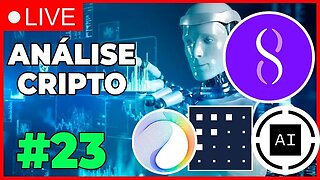 ANÁLISE CRIPTO INTELIGÊNCIA ARTIFICIAL #23 - #bitcoin #ethereum #shib #agix #orai