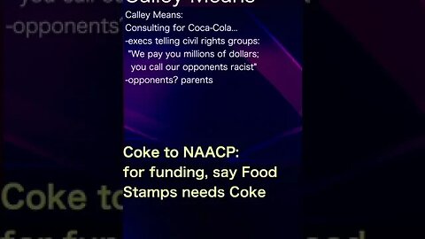 Calley Means: Big Food funding CORRUPTS agencies that should protect our children! #shorts