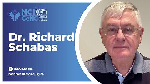 Dr. Richard Schabas - May 30, 2024 - Regina, Saskatchewan