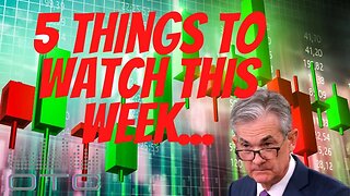 5 Things To Watch this Week...#spy #nasdaq #fed #fedratehike #cpi #ppi #amc #gme #optionstrading