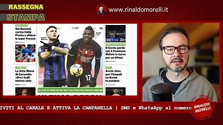 Rassegna Stampa 05.02.2023 #260 - Il giorno di Inter-Milan, la Roma al secondo posto