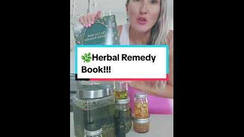 Herbal Remedy Book!