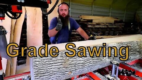 Making Money With A Sawmill, Grade Sawing With A Wood-Mizer, Part 1