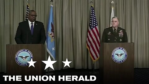 Defense Secretary Austin and General Milley Hold a Press Conference on Ukraine Defense Contact Group