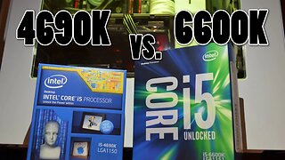 Skylake vs. Haswell: i5 6600K vs. i5 4690K