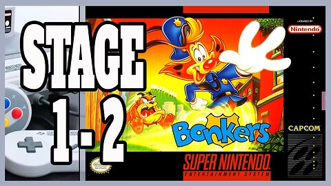 Bonkers (SNES) Stage 1/2 - A Mansão