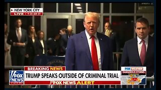 Trump Statement at the Stormy Daniels “Hush Money” Hoax Trial - 5.6.2024