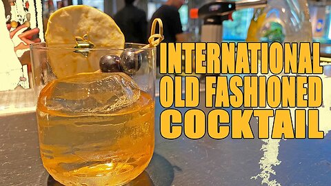 How to make INTERNATIONAL OLD FASHIONED by Mr.Tolmach
