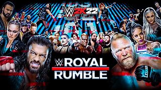 WWE 2K22 - 30-Man Royal Rumble Match! (PC) - [4K60FPS] - Epic Gameplay!