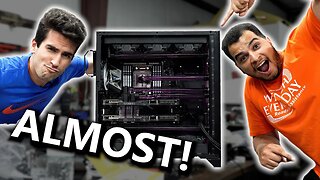 Building a CRAZY $12,000 Gaming PC With Tavarish! (Part 2)