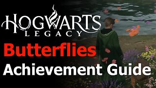 Hogwarts Legacy - Followed the Butterflies Achievement/Trophy Guide - Butterfly Treasure